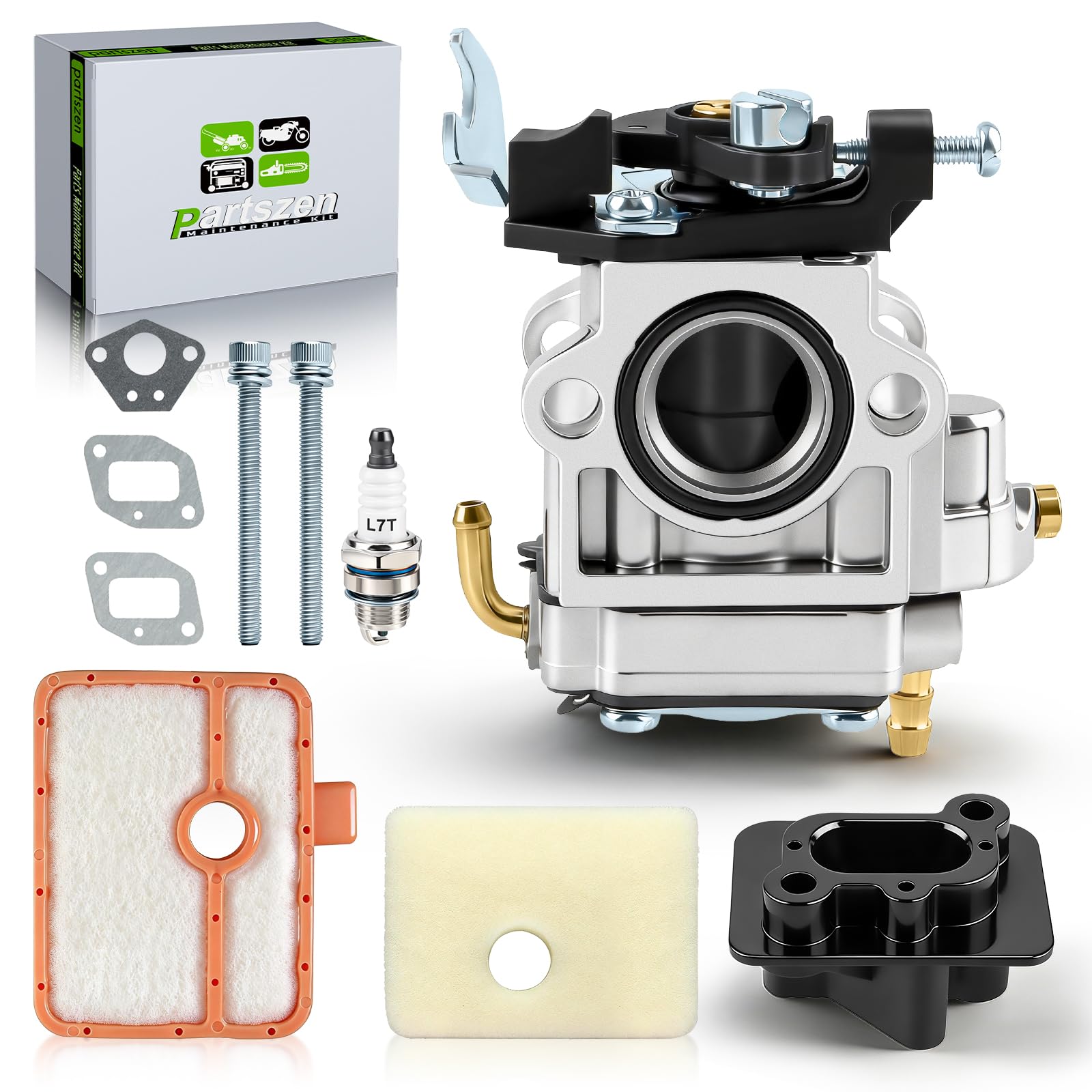 Amazon.com: partszen 150BT 531147180 Carburetor Kit for Husqvarna